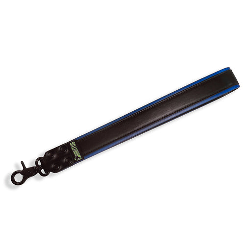 Brutus Vegan Korte Puppy Leash - Zwart/Blauw