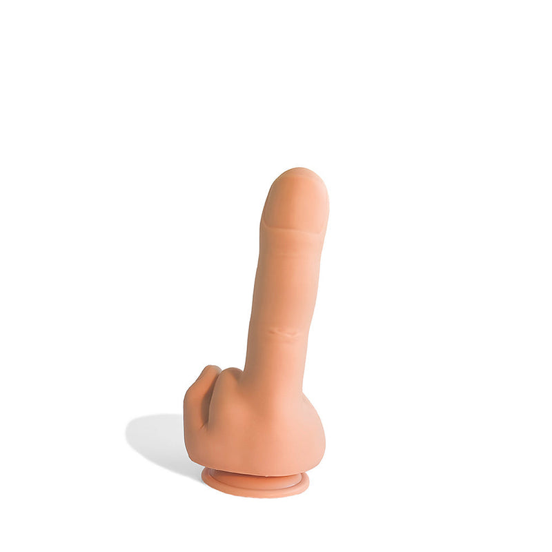 Brutus Handsome - Siliconen Dildo Vinger - FXXK U - Maat L - 23,5 cm lang