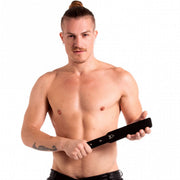 665 Vegan - The Enforcer - Paddle - Kunstleer - Zwart