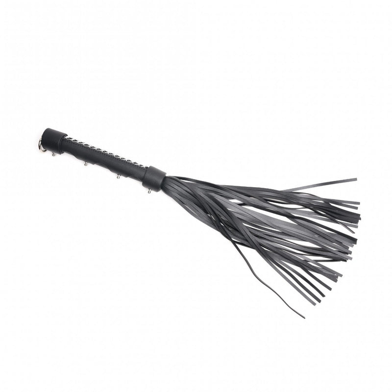 665 Vegan - Flogger - Kunstleer - Zwart