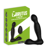 Brutus - P-HEATER - Verwarmende & Roterende Prostaat Stimulator - App Control - Zwart