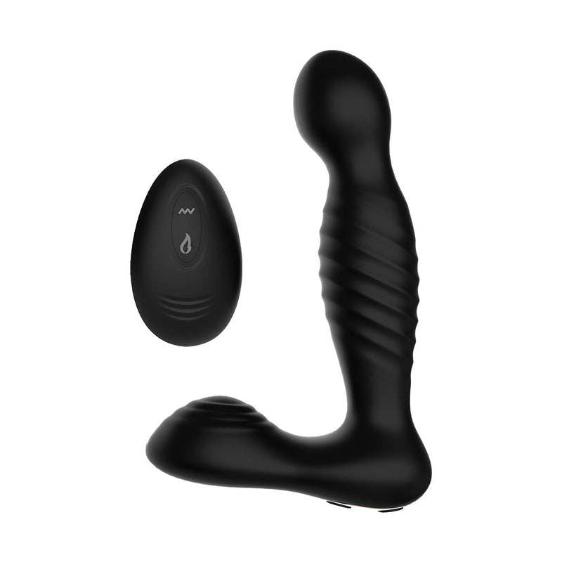 Brutus - P-HEATER - Verwarmende & Roterende Prostaat Stimulator - App Control - Zwart