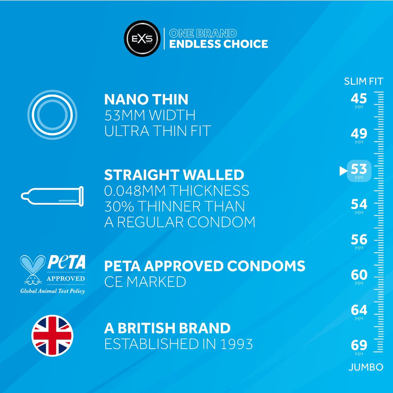 EXS Nano Thin Condooms