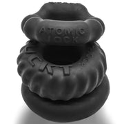 Oxballs - Bonemaker Cockring Set - Night Edition - Zwart