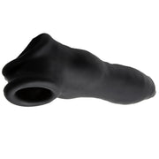Oxballs - Fido - Puppy Play Penis Sleeve - Night Edition - Siliconen/TPR- Zwart