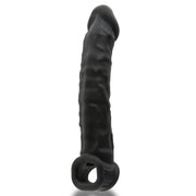 Oxballs - Muscle Ripped - Penis Sleeve - Night Edition - Siliconen/TPR - Zwart