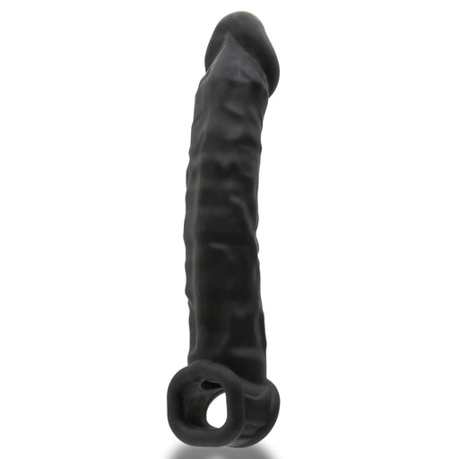 Oxballs - Muscle Ripped - Penis Sleeve - Night Edition - Siliconen/TPR - Zwart
