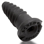 Oxballs - Screwdhole - Inbrengbare Fuck Sleeve - Night Edition - Siliconen/TPR - Zwart