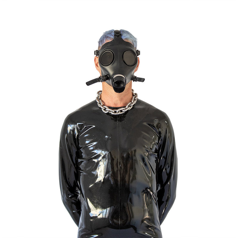 GASMASTER Alien Gasmasker – Gepolariseerde Lenzen + Metalen Oogkappen