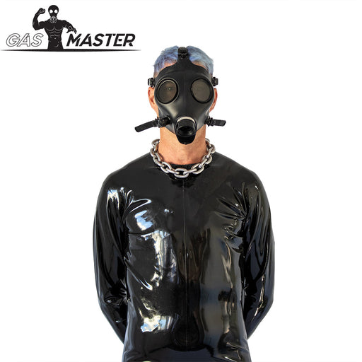 GASMASTER Alien Gasmasker – Gepolariseerde Lenzen + Metalen Oogkappen