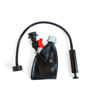 GASMASTER Rebreathing Bag XXL – 3L Rubber met RD40 Schroefdraad