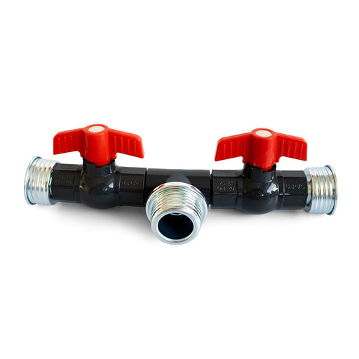 GASMASTER Air Selector T-Splitter met Ventielen