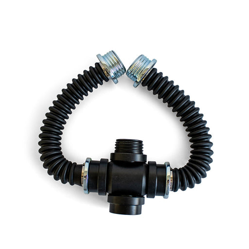 GASMASTER RD40 Gasmasker Kruisadapter met Slangen