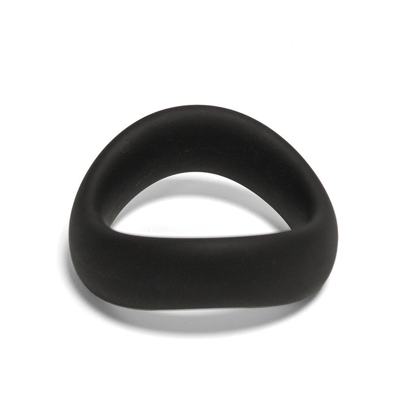 Brutus - Ergo - Siliconen Cockring - Zwart