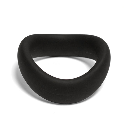 Brutus - Ergo - Siliconen Cockring - Zwart