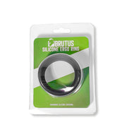 Brutus - Ergo - Siliconen Cockring - Zwart