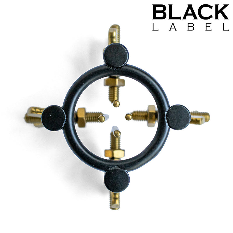 Black Label - 4-Way Urethrale Stretcher - Zwart/Goud