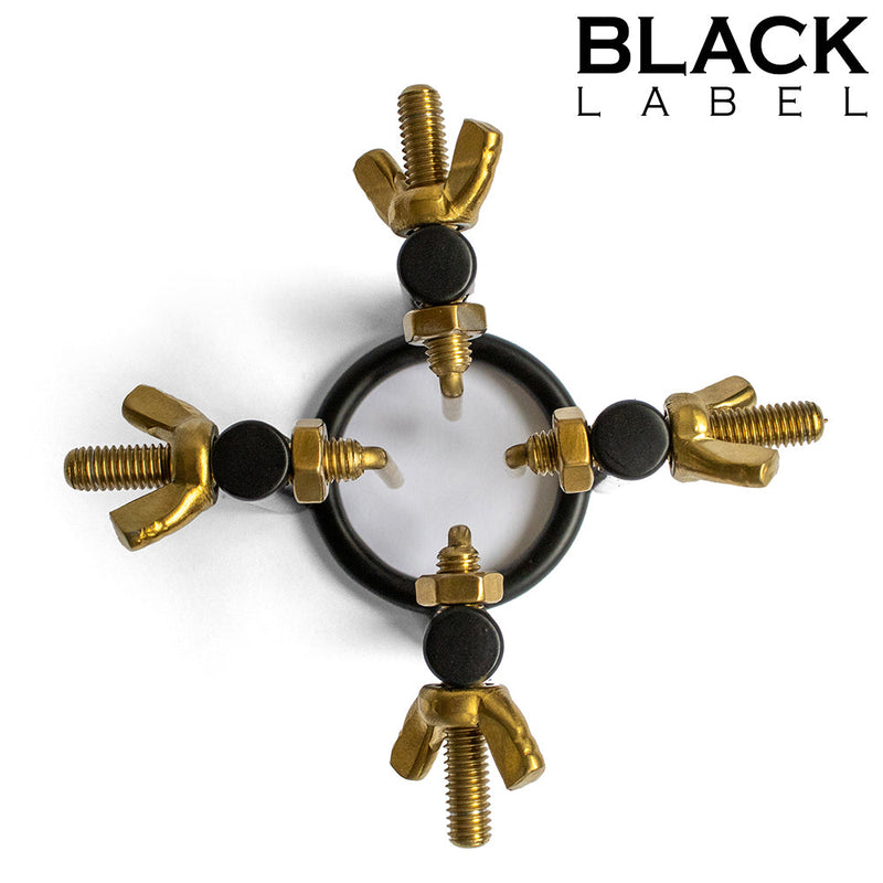 Black Label - 4-Way Urethrale Stretcher - Zwart/Goud