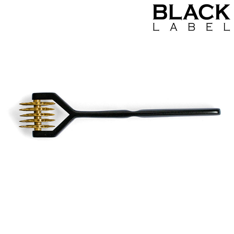 Black Label - Wartenburg Pinwheel met 5 Wieltjes - Zwart/Goud