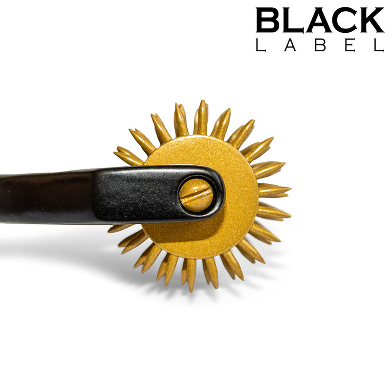 Black Label - Wartenburg Pinwheel met 5 Wieltjes - Zwart/Goud