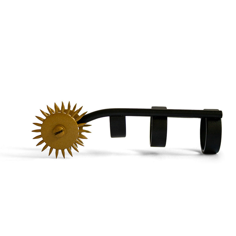 Black Label - Cat Nail met Dubbel Pinwheel - Zwart/Goud