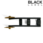 Black Label - Cat Nail met Dubbel Pinwheel - Zwart/Goud