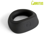 Brutus - Cocklifter - Superzachte Siliconen Cockring - Zwart
