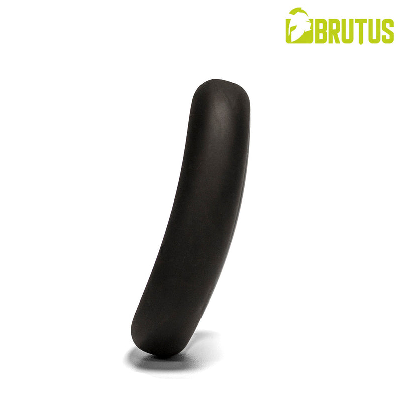 Brutus - Mucho Macho - Superzachte Siliconen Ergo Cockring - Zwart