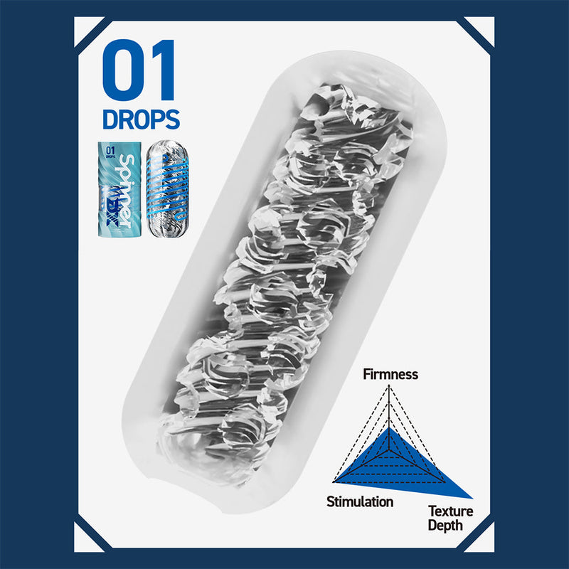 Tenga - Spinner DX01 Drops - Masturbator