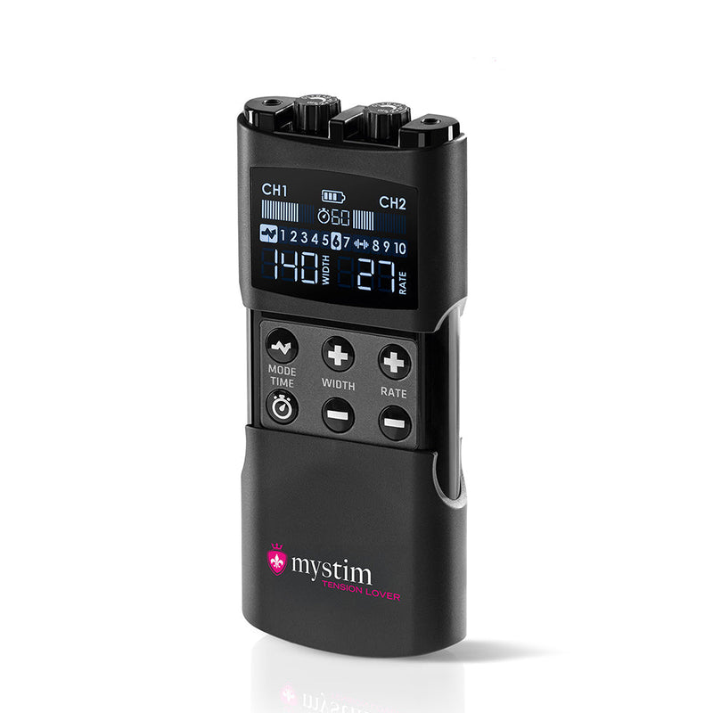 Mystim Tension Lover 2 – Elektrosex Powerbox met 2 kanalen en 7 programma’s