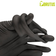 Brutus - Viceversa- Superzachte Siliconen Penis- en Scrotumring - Zwart