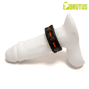 Brutus - Neopreen Cockstrap - Verstelbaar met drukknopen - Zwart/Rood