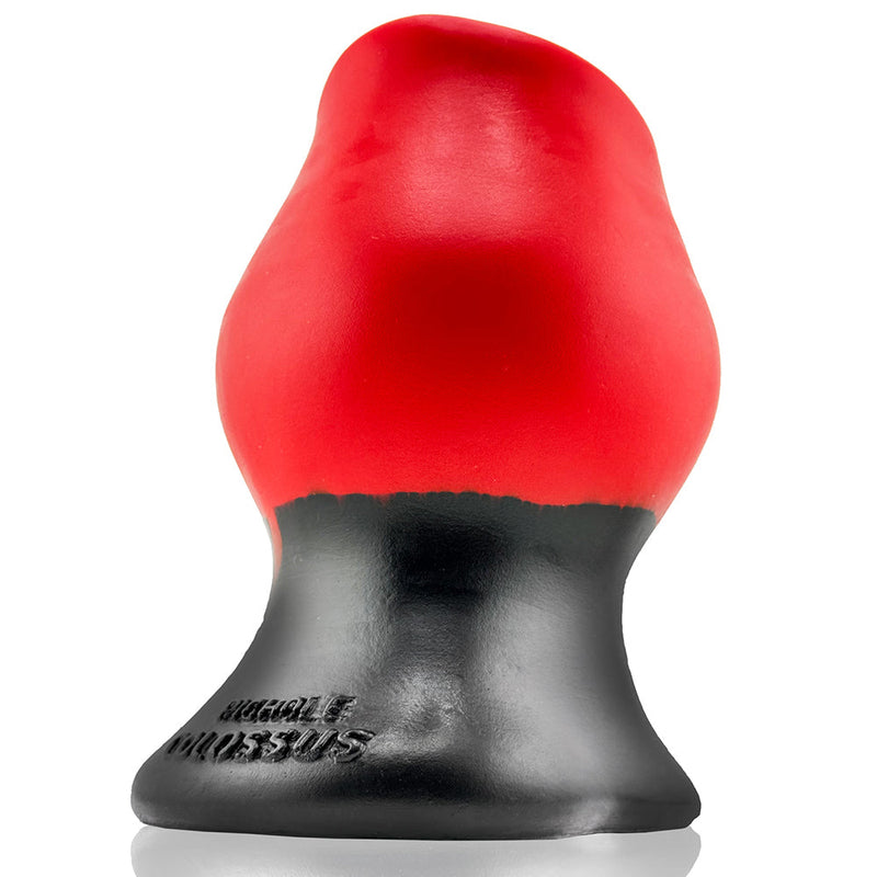 Oxballs - Pighole Lava - Holle Buttplug - Tunnelplug - Rood/Zwart