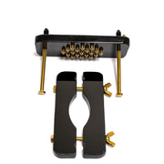 Black Label - Ball Crusher met Spikes - Zwart/Goud