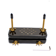 Black Label - Ball Crusher met Spikes - Zwart/Goud