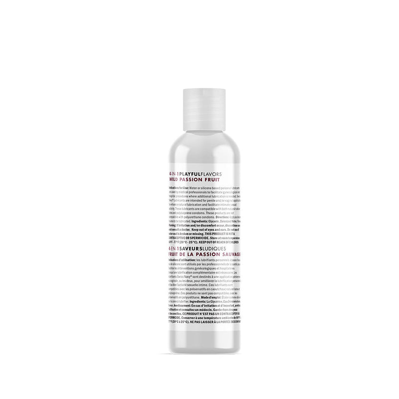 Swiss Navy - 4 in 1 Playful Flavors - Likbaar en Verwarmend Glijmiddel en Massage - Wild Passion Fruit