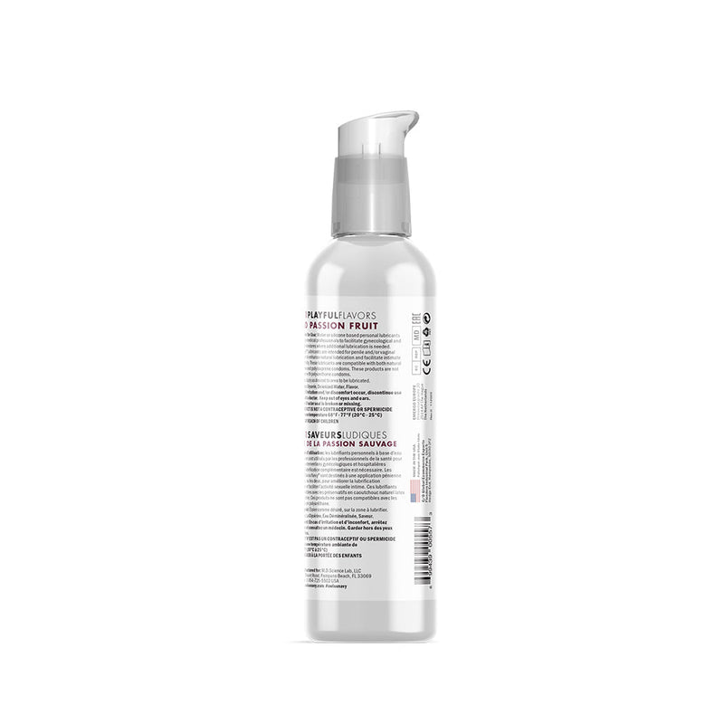 Swiss Navy - 4 in 1 Playful Flavors - Likbaar en Verwarmend Glijmiddel en Massage - Wild Passion Fruit