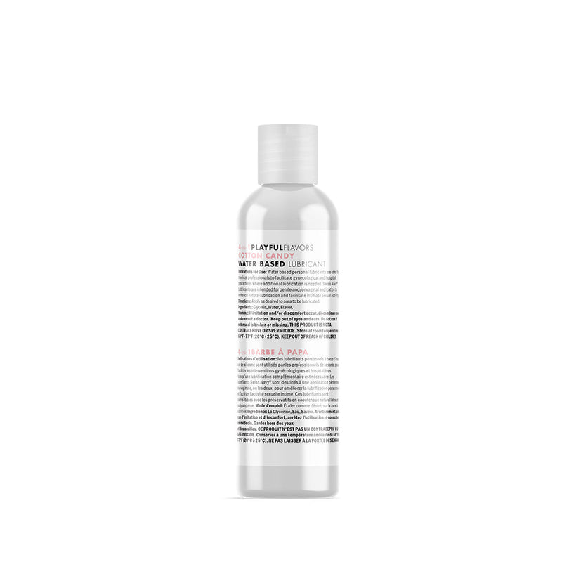 Swiss Navy - 4 in 1 Playful Flavors - Likbaar en Verwarmend Glijmiddel en Massage - Cotton Candy
