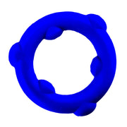 Oxballs - Spinner - Siliconen Cockring - Blauw