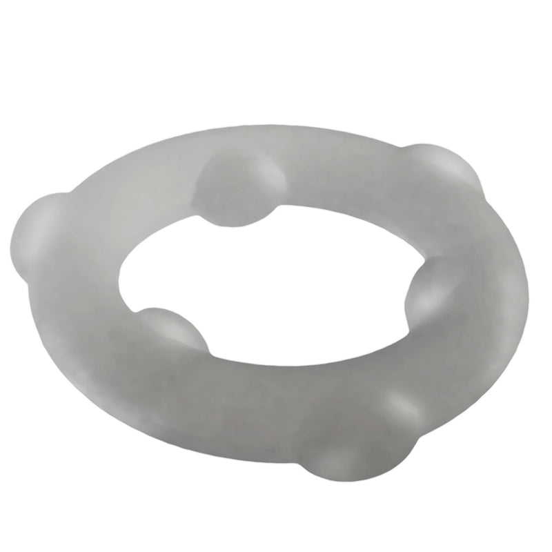 Oxballs - Spinner - Siliconen Cockring - Transparant