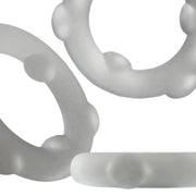 Oxballs - Spinner - Siliconen Cockring - Transparant