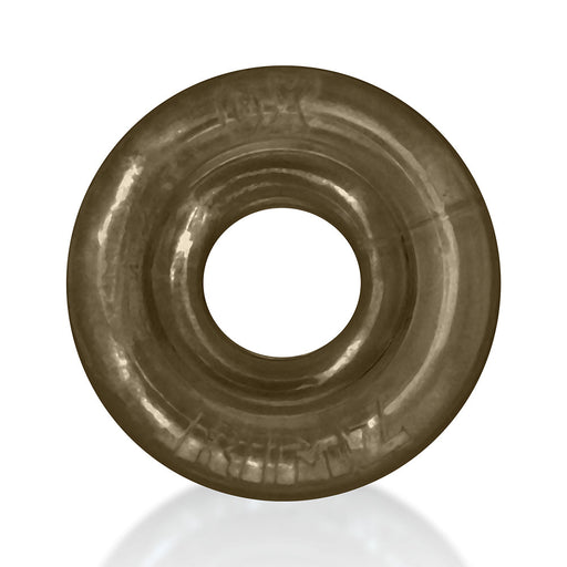 Oxballs - Rimz Softlips - Siliconen/TPR Cockring - Rookgrijs