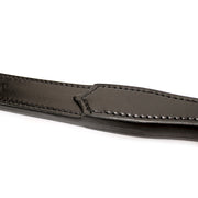 Brutus - Two Finger I - Zweep met Dubbele Zware Lederen Slappers - Zwart