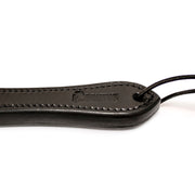 Brutus - Two Finger I - Zweep met Dubbele Zware Lederen Slappers - Zwart