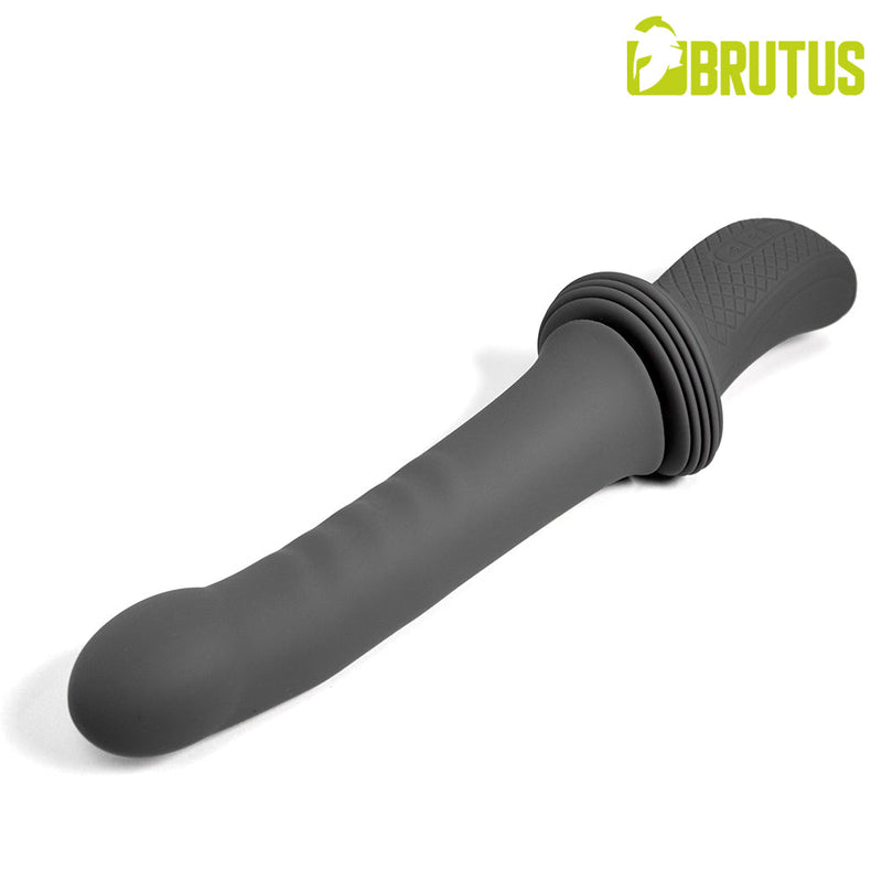 BRUTUS - Thruster Mega Fucker - Stotende Dildo - Zwart