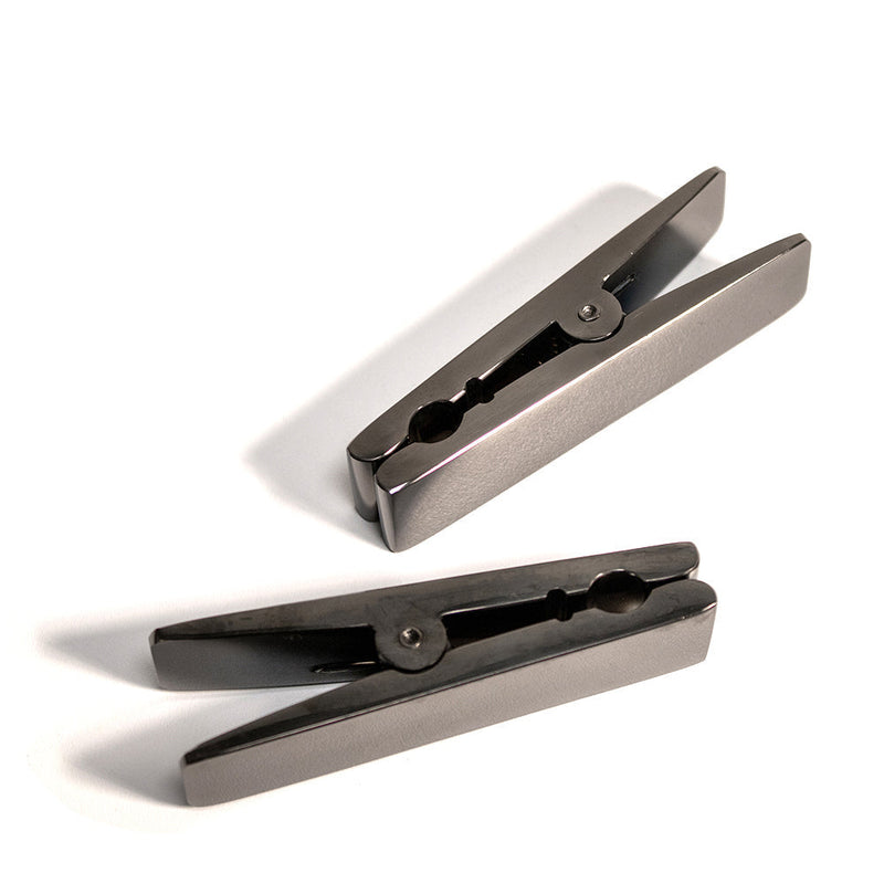 Black Label - Wasknijper Tepelklemmen - Zwart Chroom