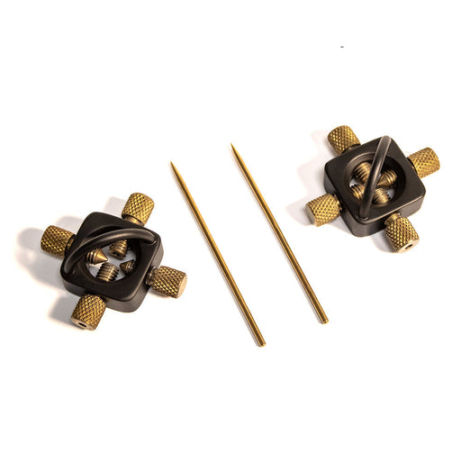 Black Label - The Sun - Tepel Marteling Tepelklem - Ook voor Naaldenspel - Zwart/Goud