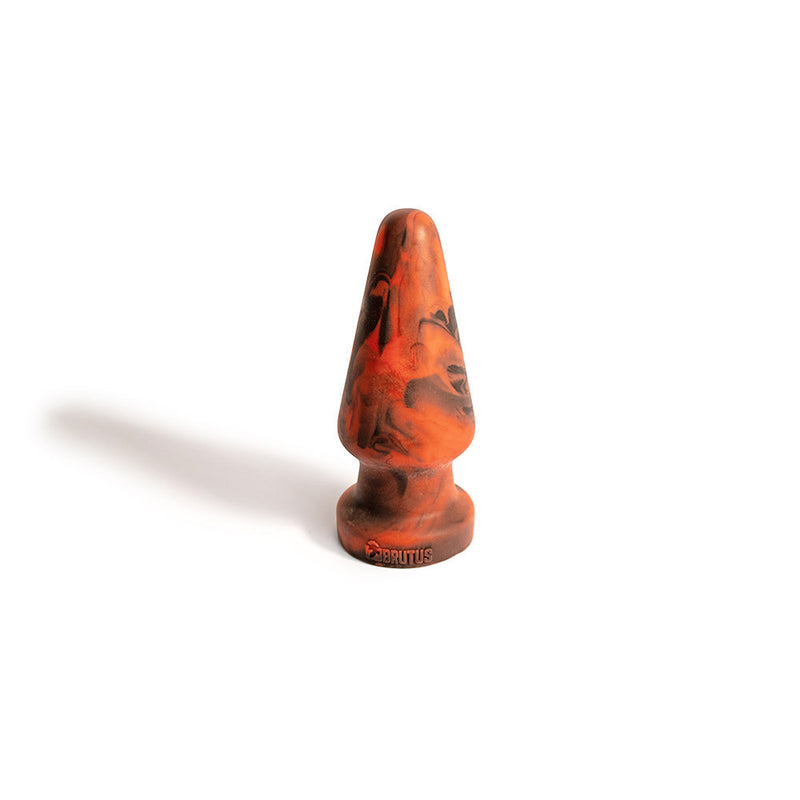 Brutus Nightmare - Rhino - Vac-U-Lock Buttplug - Siliconen - Rood/Zwart