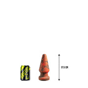Brutus Nightmare - Rhino - Vac-U-Lock Buttplug - Siliconen - Rood/Zwart