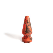 Brutus Nightmare - Rhino - Vac-U-Lock Buttplug - Siliconen - Rood/Zwart
